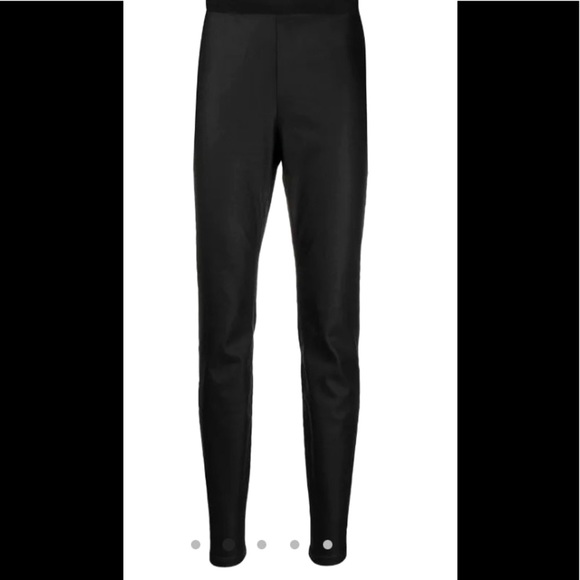 Eileen Fisher Black Denim Sheen Jeans Jeggings S - Picture 14 of 14